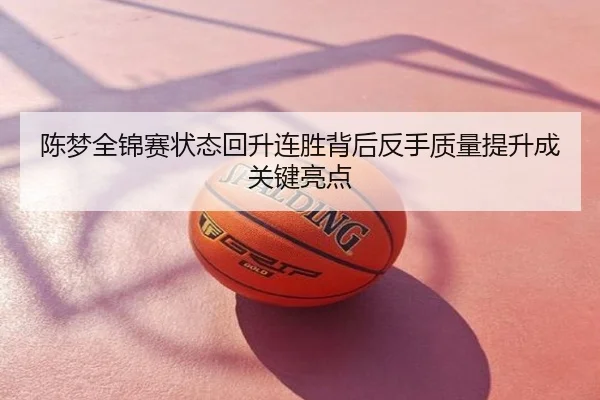 陈梦全锦赛状态回升连胜背后反手质量提升成关键亮点